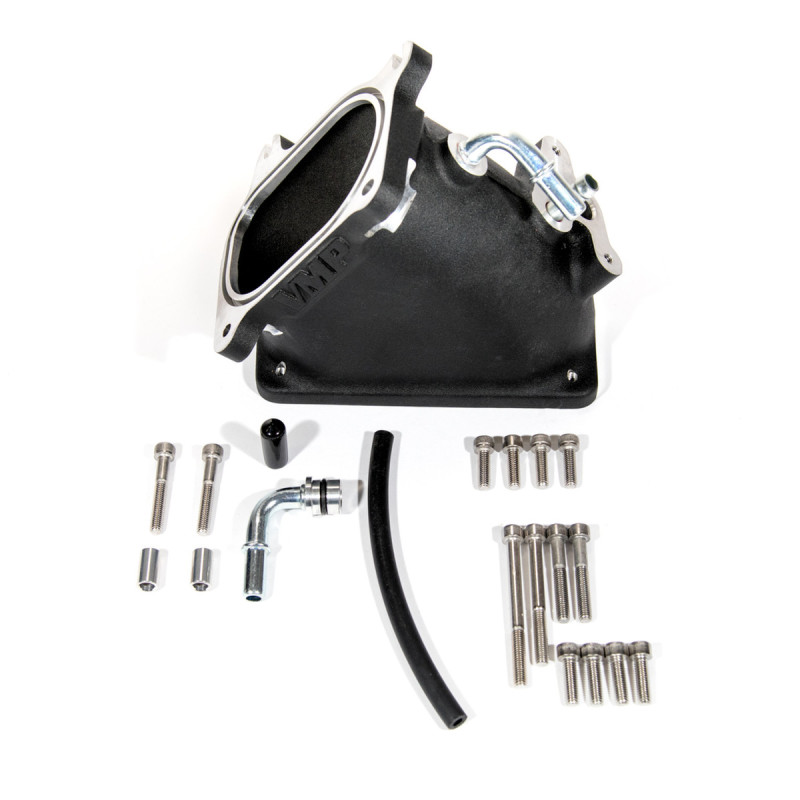 Ford Mustang Throttle Body - VMP Performance - High-Flow Elbow & Twinjet 69mm - `11-`14